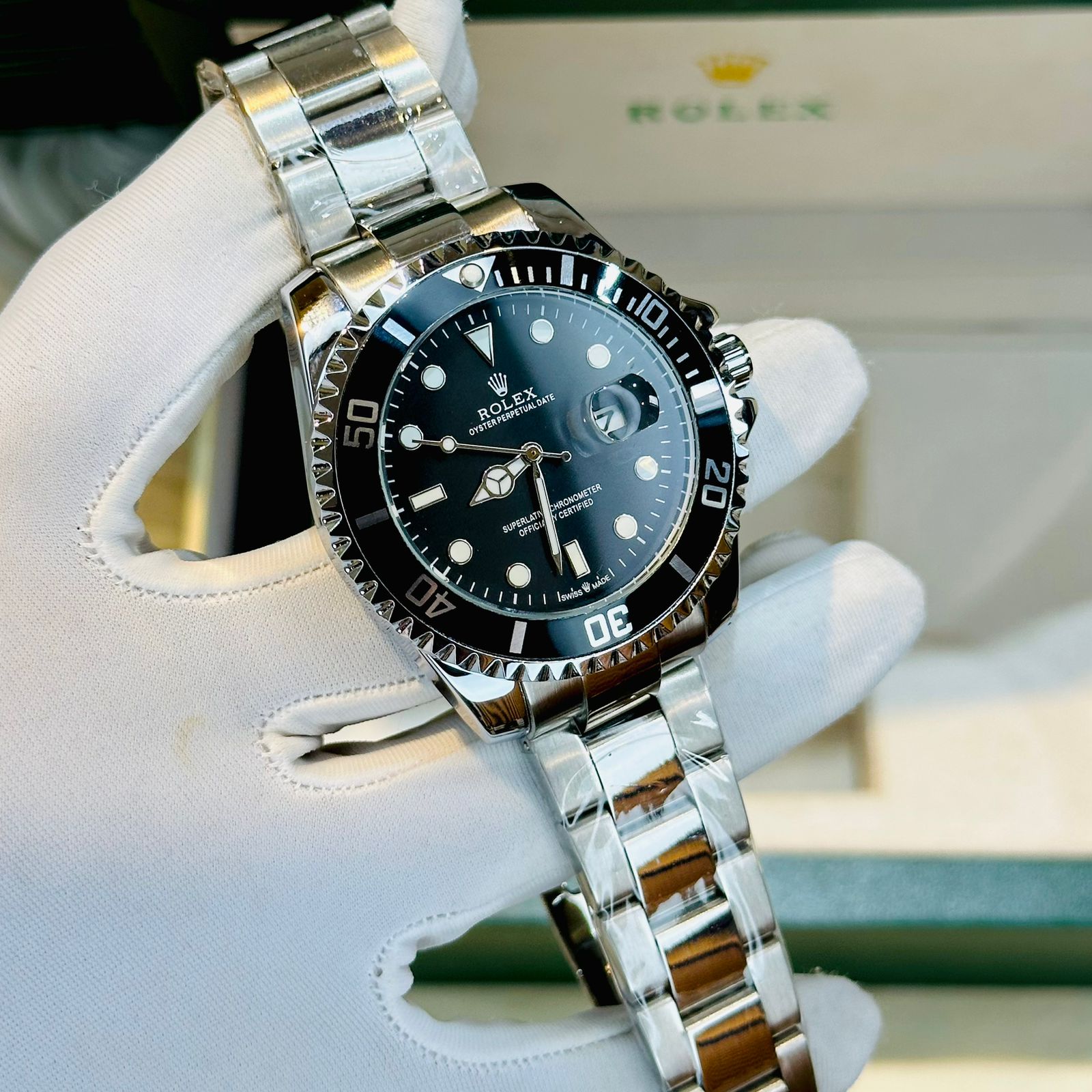 Premium Quality RLX Submariner T Black Watches